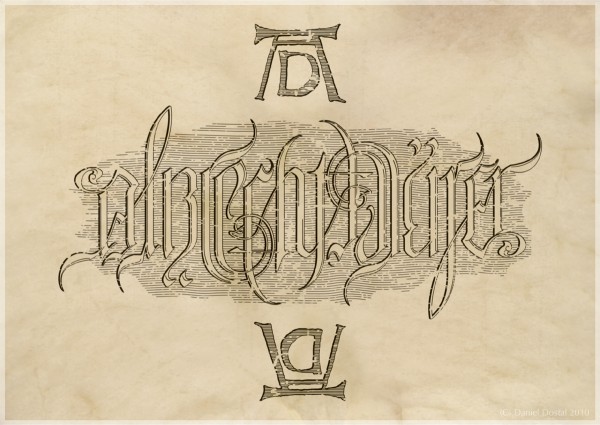 Albrecht Durer Ambigram by Albrecht Durer